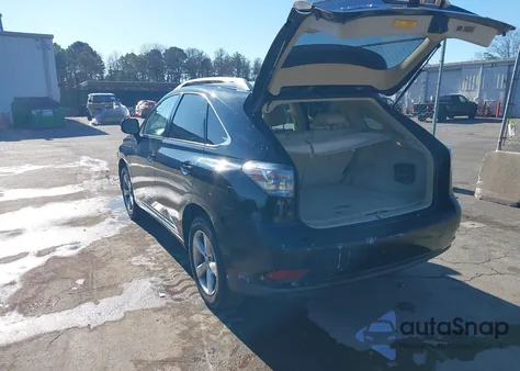 2010 Lexus Rx 350 z USA, uszkodzony, nr VIN 2T2BK1BA3AC052725